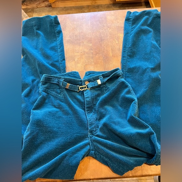 Vintage 1990’s Rag City Blues Teal Corduroy Pants